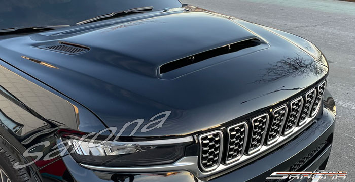 Custom Jeep Grand Cherokee  SUV/SAV/Crossover Hood (2022 - 2024) - $1290.00 (Part #JP-022-HD)